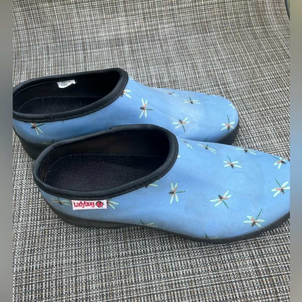 Ladybug rain or garden boots. 8